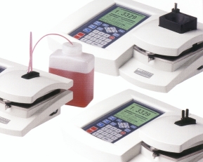 Durchfluss-Küvetten für Online-Refractometer- Copyright (c) 2002: Rudolph R.A.