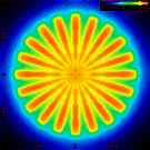 Radial Mira test object image
